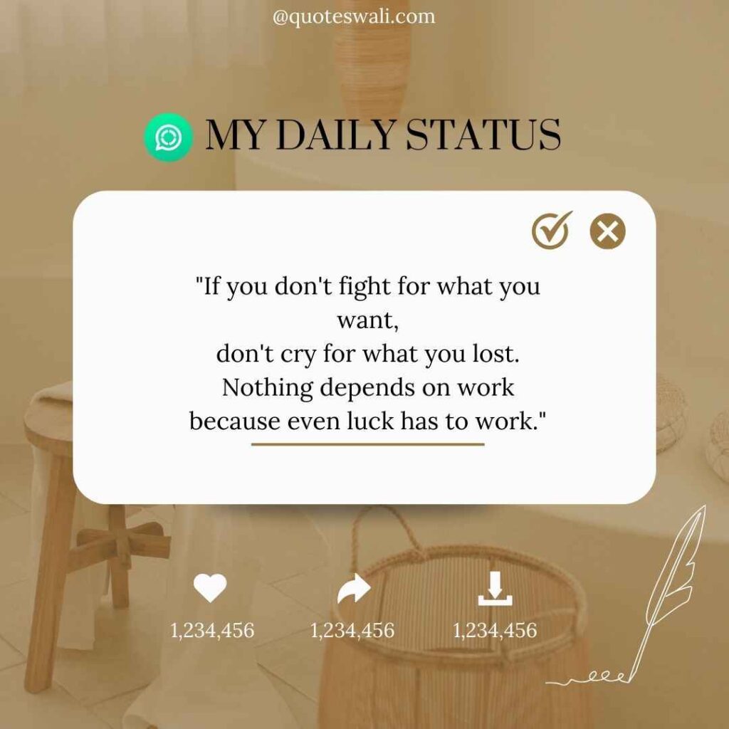 Short Quotes for Whatsapp DP