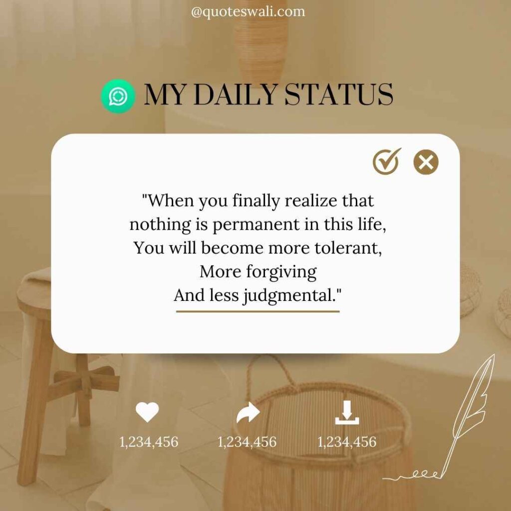 Short Quotes for Whatsapp DP