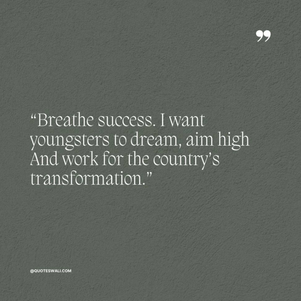 Inspirational Positive Thinking Abdul Kalam Quotes